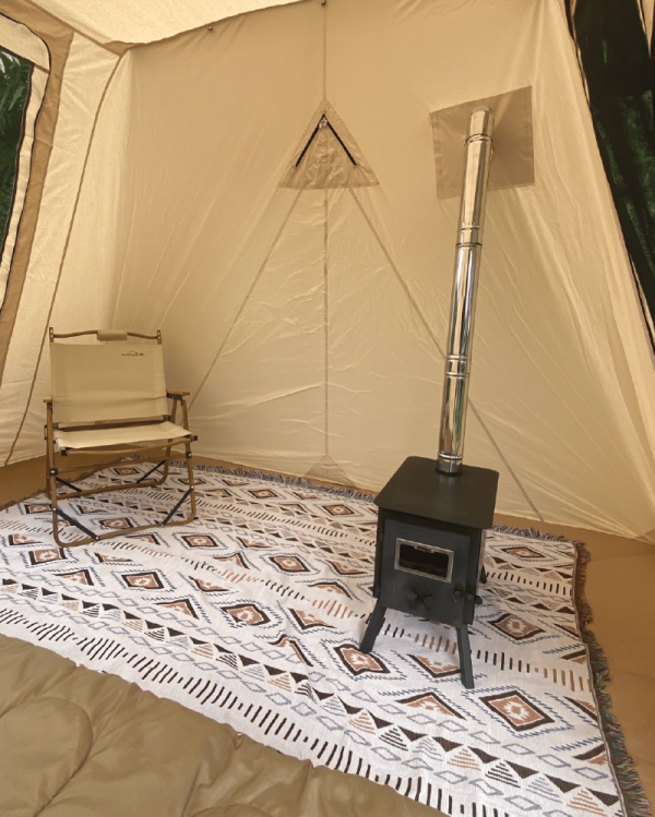 Campout Titan 3X3 Kanvas Çadır - Görsel 9