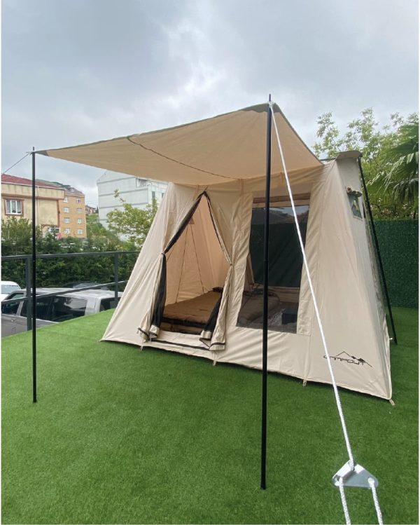 Campout Titan 3X3 Kanvas Çadır - Görsel 14